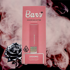 Bars XL Disposable Platinum Rose 2G