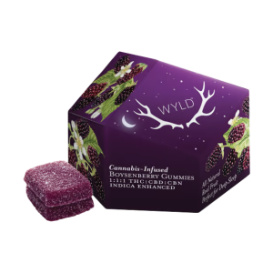 Boysenberry Cannabis Infused Gummies - WYLD