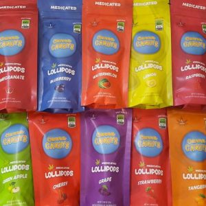 BUY 3, GET 1 FREE CANNA CANDYS LOLLIPOPS (MULTIPLE FLAVORS)