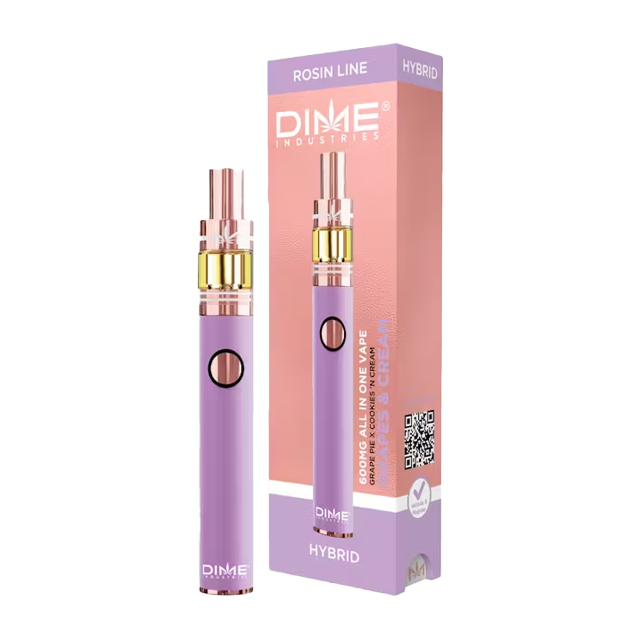 GRAPES & CREAM (HYBRID) - DIME ROSIN LINE 600 MG DEVICE