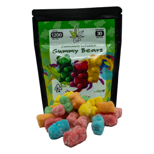 GREEN PRIVILEGE GUMMIES - EXTRA STRENGTH - GUMMY BEARS (HYBRID)
