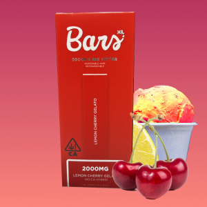 BARS XL DISPOSABLE - LEMON CHERRY GELATO - 2G (INDICA HYBRID)