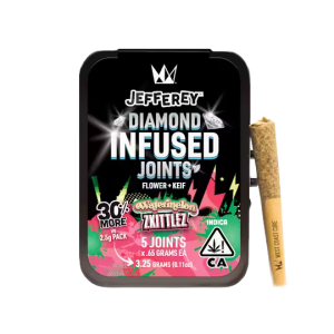 West Coast Cure - Jefferey Diamond Infused Pre-Rolls - Watermelon Zkittlez (INDICA)